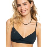 ROXY TOP SD BEACH CLASSICS WRAP BRA ERJX304685-KVJ0 Coal Image 1