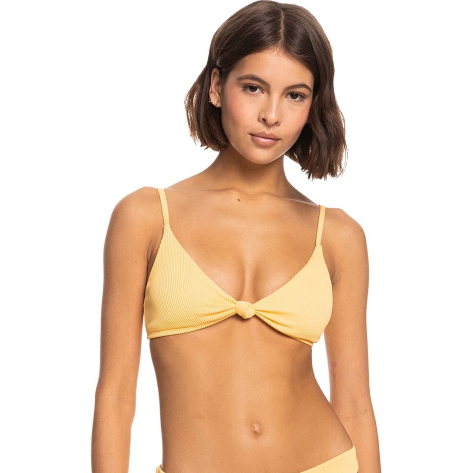 ROXY TOP LOVE THE SURF KNOT ERJX304759-NFK0 Yellow
