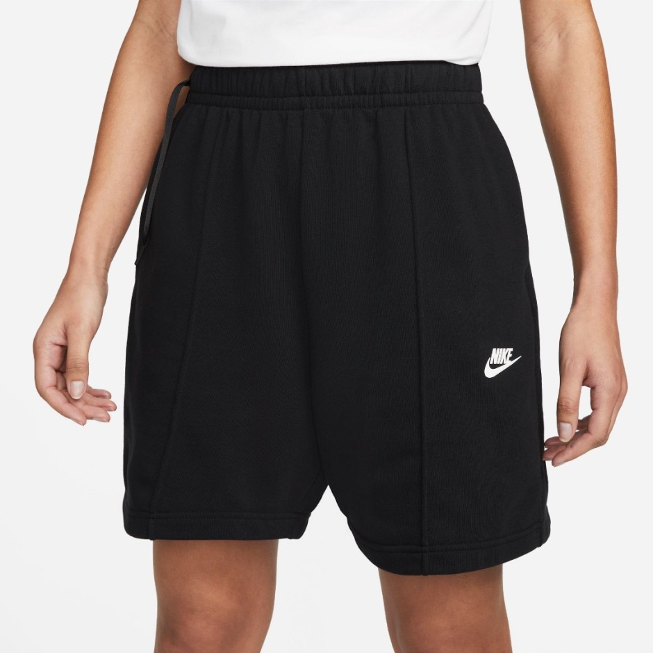 NIKE SPORTSWEAR WOMEN'S HIGH-RISE FLEECE DANCE SHORTS DV0334-010 Black