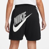 NIKE SPORTSWEAR WOMEN'S HIGH-RISE FLEECE DANCE SHORTS DV0334-010 Black Image 1