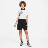 NIKE SPORTSWEAR WOMEN'S HIGH-RISE FLEECE DANCE SHORTS DV0334-010 Black Image 4