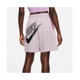 NIKE SPORTSWEAR WOMEN'S HIGH-RISE FLEECE DANCE SHORTS DV0334-501 Purple Image 0
