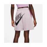 NIKE SPORTSWEAR WOMEN'S HIGH-RISE FLEECE DANCE SHORTS DV0334-501 Purple