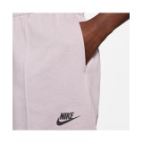 NIKE SPORTSWEAR WOMEN'S HIGH-RISE FLEECE DANCE SHORTS DV0334-501 Purple