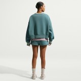 Γυναικείο Σορτς Πετρόλ - Nike Sportswear Phoenix Fleece Εικόνα 2