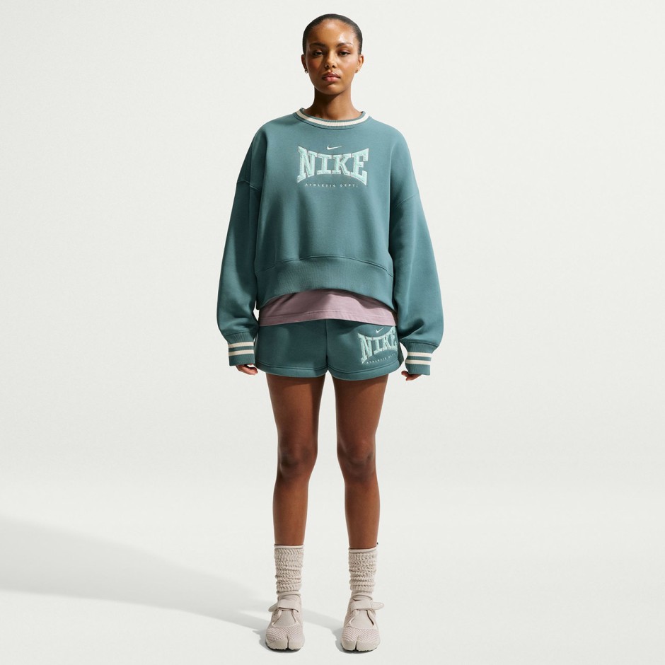 Γυναικείο Σορτς Πετρόλ - Nike Sportswear Phoenix Fleece