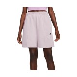 NIKE SPORTSWEAR WOMEN'S HIGH-RISE FLEECE DANCE SHORTS DV0334-501 Purple Image 