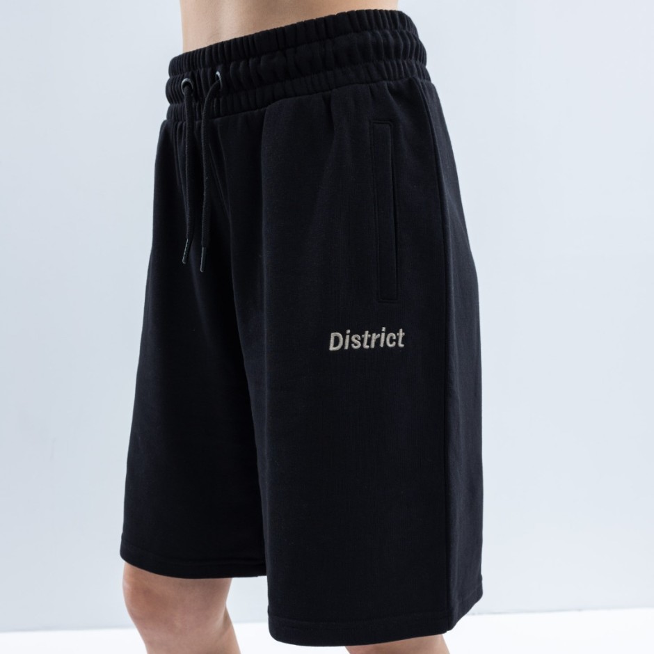 Γυναικεία Βερμούδα Μαύρη - District75 
