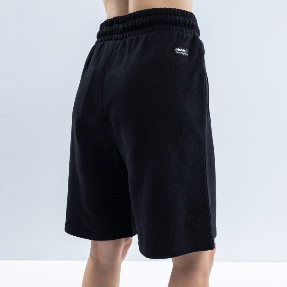 Γυναικεία Βερμούδα Μαύρη - District75 
