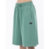 Γυναικεία Βερμούδα Πράσινη - District75  Εικόνα 1