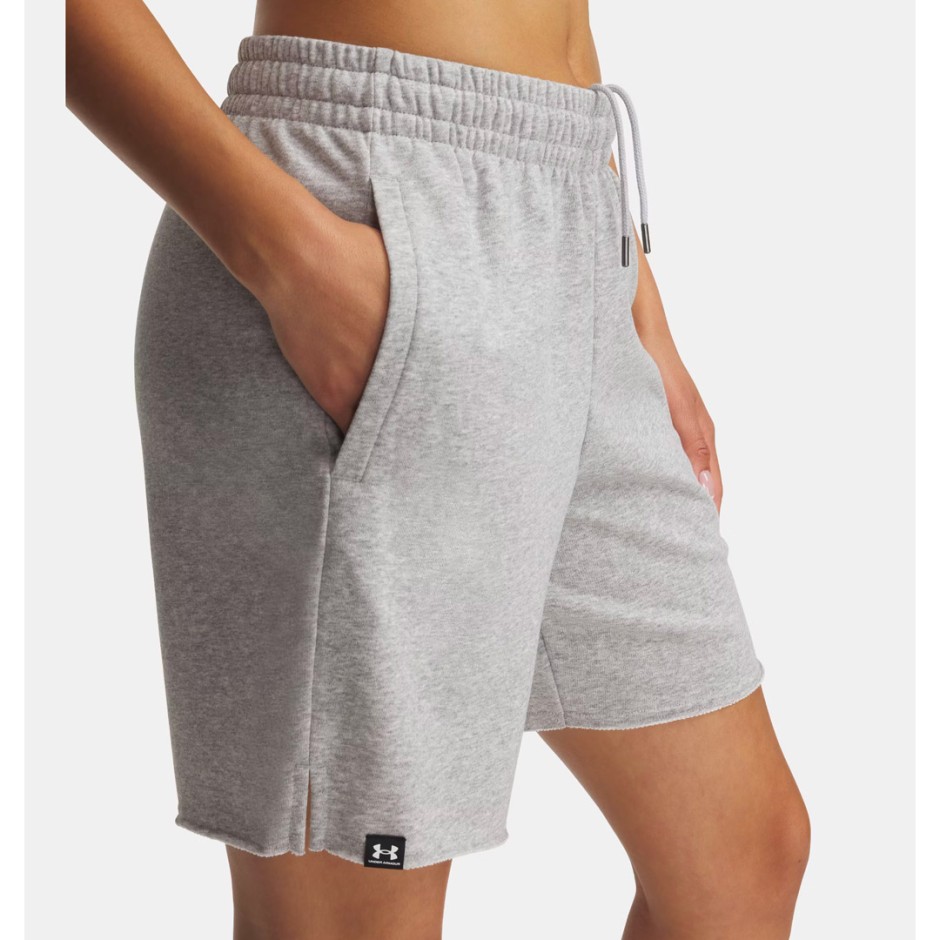 Γυναικεία Βερμούδα Γκρι - Under Armour Icon Terry Long
