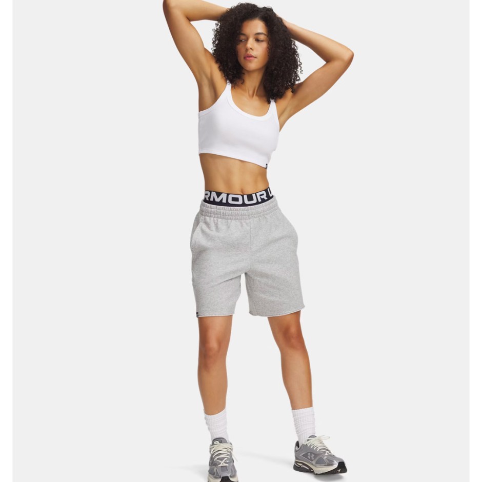 Γυναικεία Βερμούδα Γκρι - Under Armour Icon Terry Long