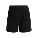 FUNKY BUDDHA HIGH RISE SHORTS FBL110-03119-BLACK Μαύρο Εικόνα 3