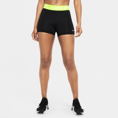 Nike Pro Μαύρο - Γυναικείο Σορτς Κολάν Προπόνησης