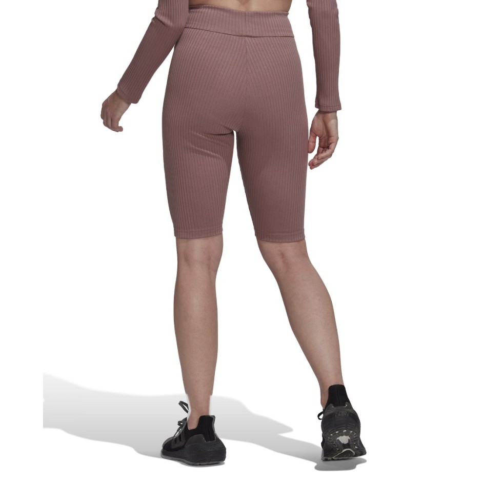 Γυναικείο Κολάν adidas Performance W SL RIB SHO Μωβ HH8503 
