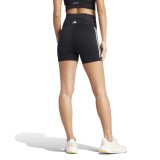 adidas Performance DailyRun 3-Stripes 5-inch Μαύρο - Γυναικείο Σορτς Κολάν για Τρέξιμο