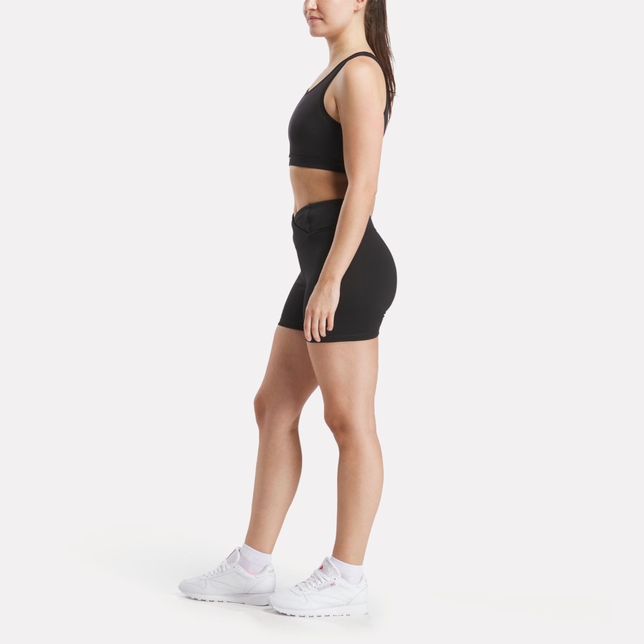 Reebok ID TRAIN HIGH RISE 4" SHORT LEGGINGS 100241907 Black