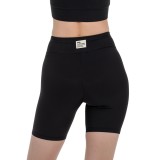 Women's Biker Shorts Black - Bodytalk 'SOFTNESS GYM'  Image 0