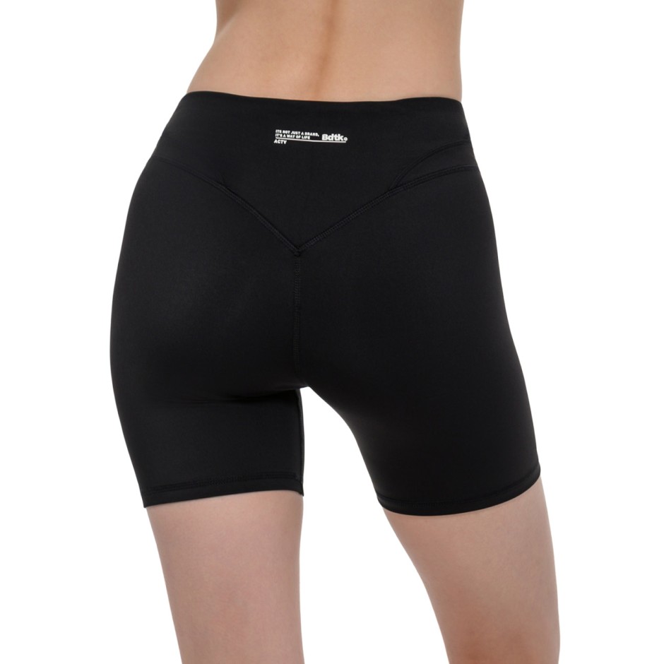 Women's Biker Shorts Black - Bodytalk 'BDTK GYM'