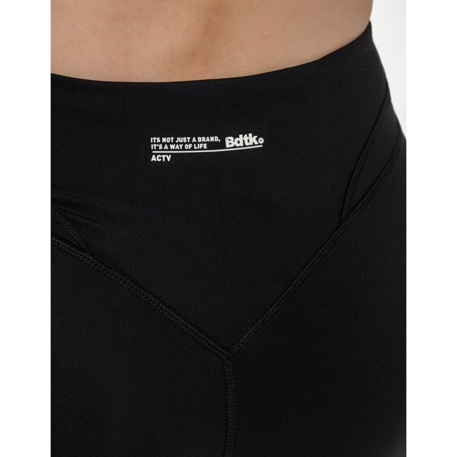 Women's Biker Shorts Black - Bodytalk 'BDTK GYM'