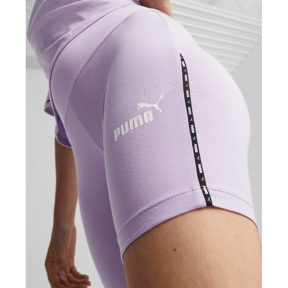 PUMA POWER TAPE 7" SHORT LEGGINGS Μωβ
