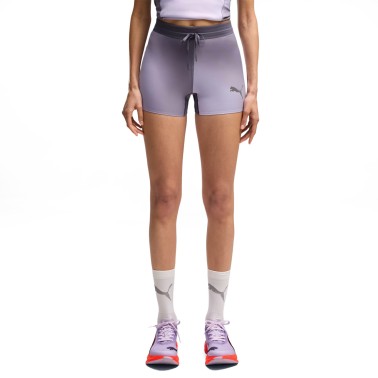 Γυναικείο Κολάν Για Τρέξιμο Μωβ - PUMA Lightspeed Printed 3"