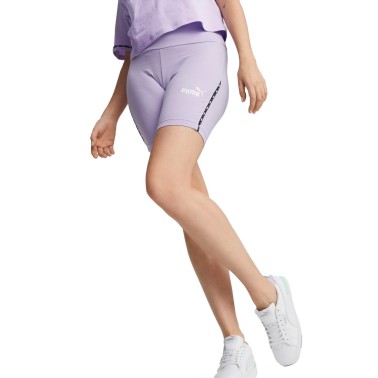 PUMA POWER TAPE 7" SHORT LEGGINGS 674229-25 Purple