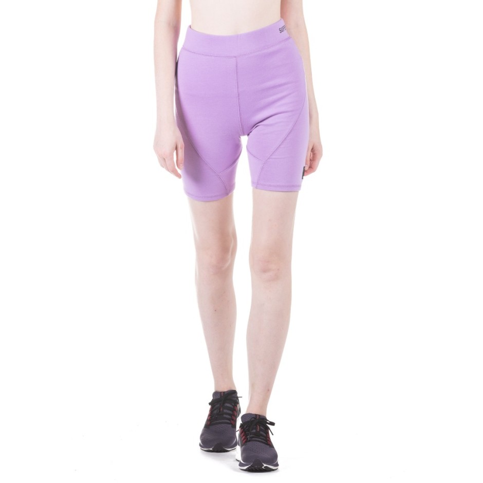 Γυναικείο Κολάν SUPERDRY SDCD CODE TECH CYCLING SHORT Λιλά W7110278A-6NP 