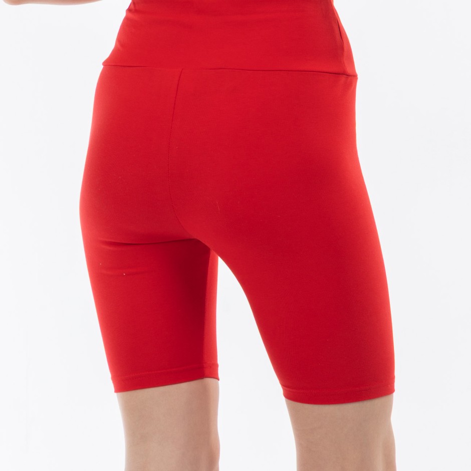 Γυναικείο Ποδηλατικό Κολάν Κόκκινο - District75 