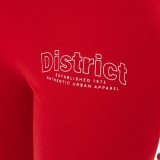 Γυναικείο Ποδηλατικό Κολάν Κόκκινο - District75  Εικόνα 3