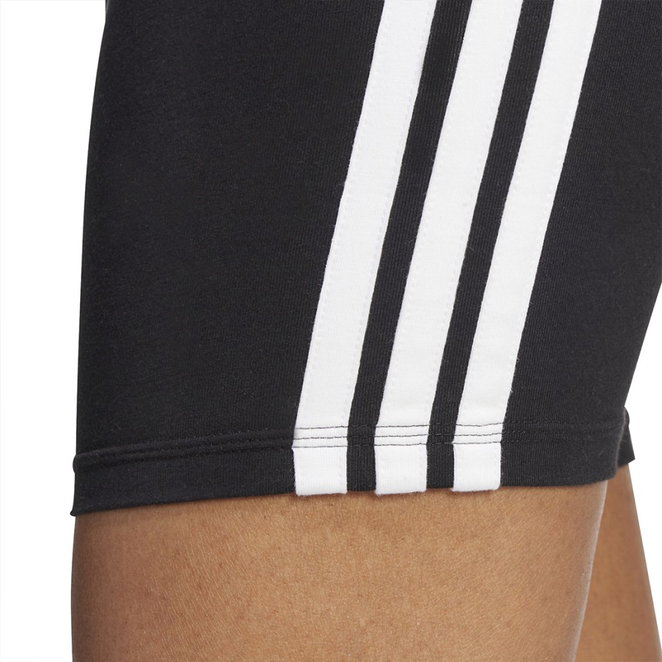 Γυναικείο Ποδηλατικό Κολάν Μαύρο - adidas Sportswear Essentials 3-Stripes