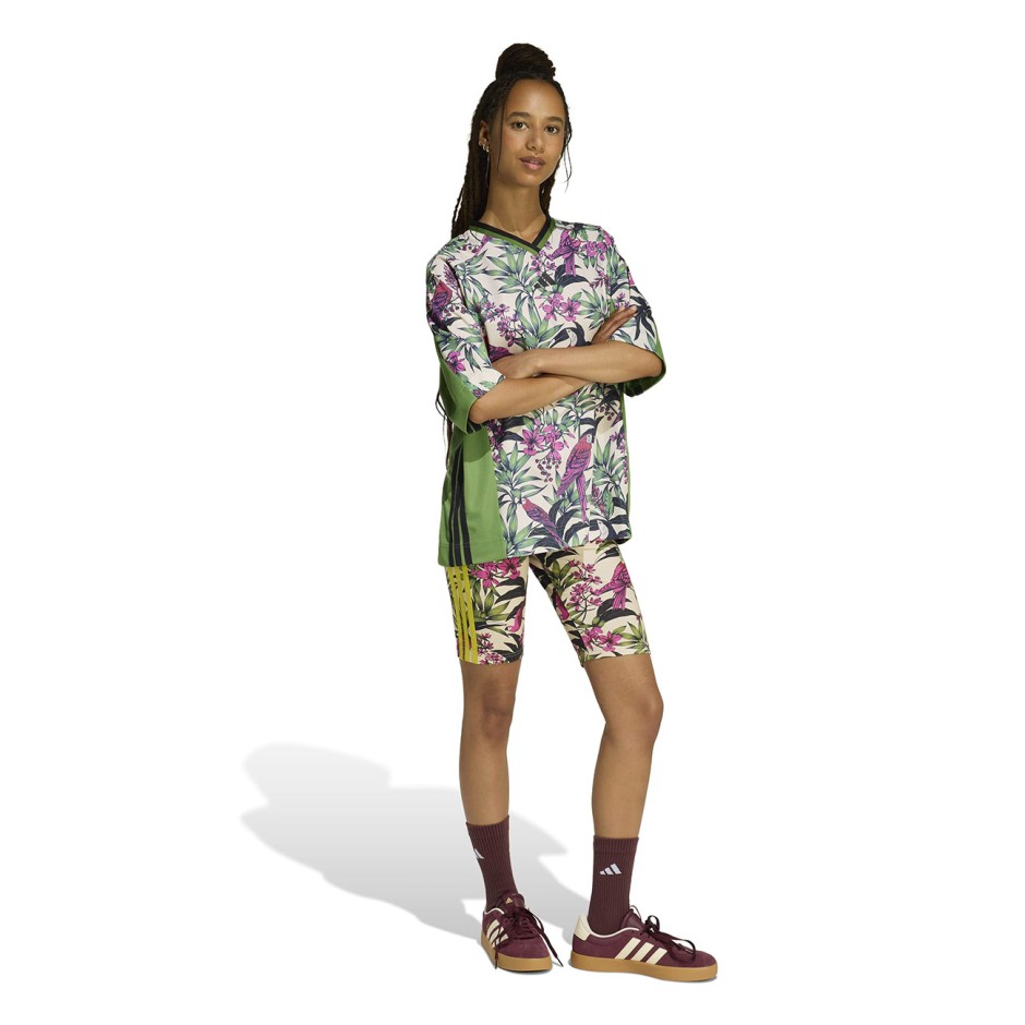 Γυναικείο Ποδηλατικό Κολάν Πολύχρωμο - adidas Sportswear Farm Rio