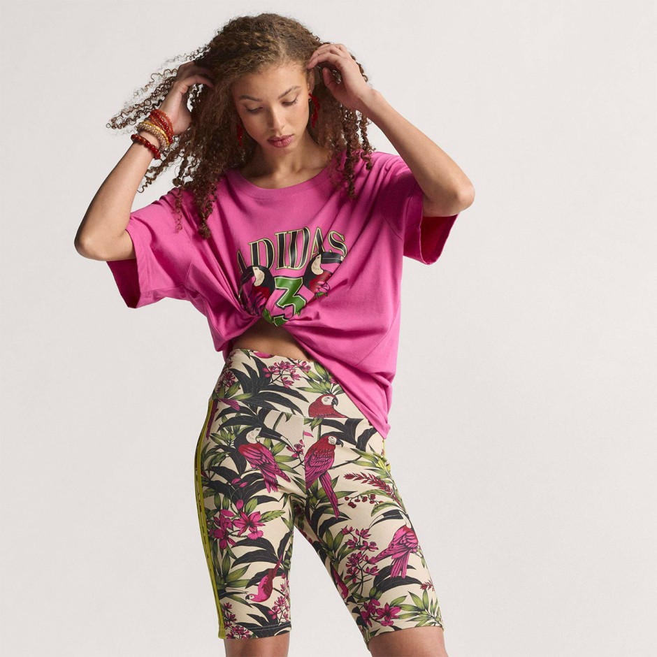 Γυναικείο Ποδηλατικό Κολάν Πολύχρωμο - adidas Sportswear Farm Rio