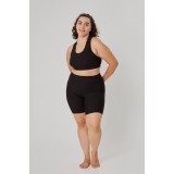 BAYA BIKER LEGGING BODY TECH 45404-BLACK Black Image 2