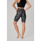 BAYA BIKER LEGGING CAMO PRINT 45672B-BLACK Black Image 2