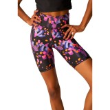 BAYA PRINT BIKER 4379B-ABSTRACT FLOWERS Colorful Image 1