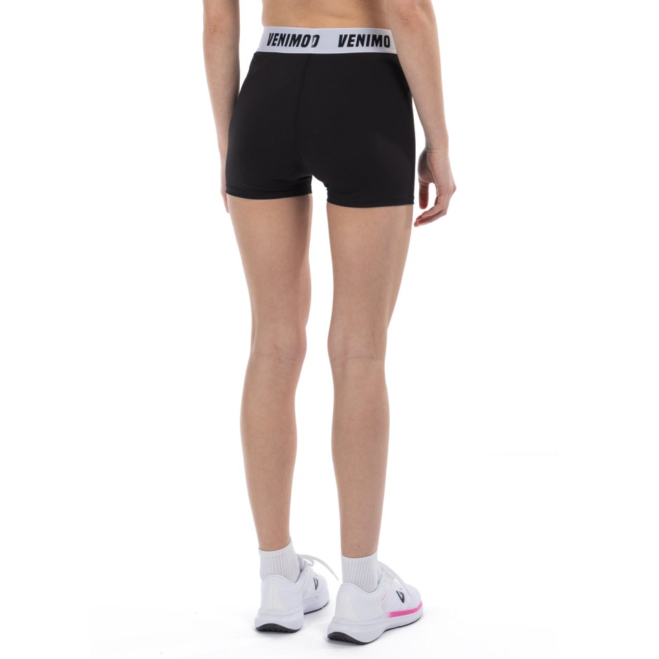 Women’s Training Biker Leggings Black - VENIMO 