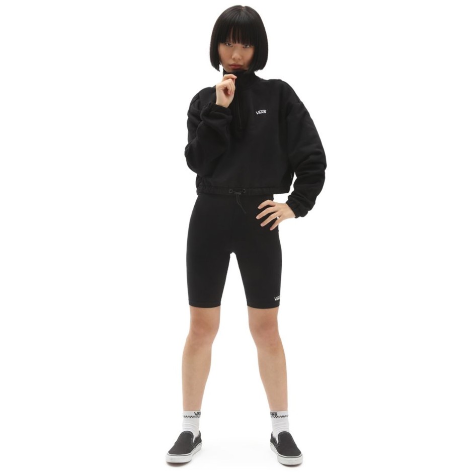 VANS FLYING V LEGGING SHORTS VA4Q4BBLK-BLK Black