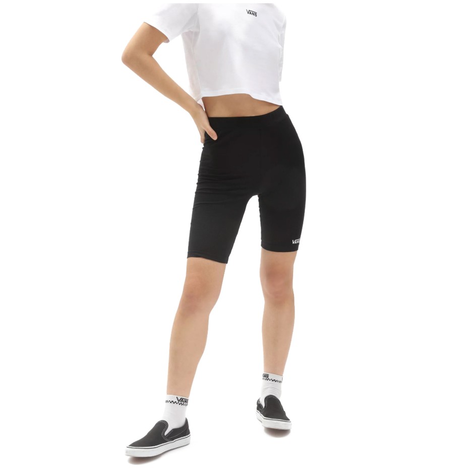 VANS FLYING V LEGGING SHORTS VA4Q4BBLK-BLK Black