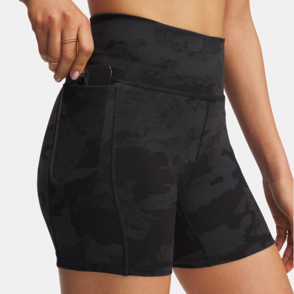 UNDER ARMOUR PJT RCK MIDDY SHORT 1389712-001 Black