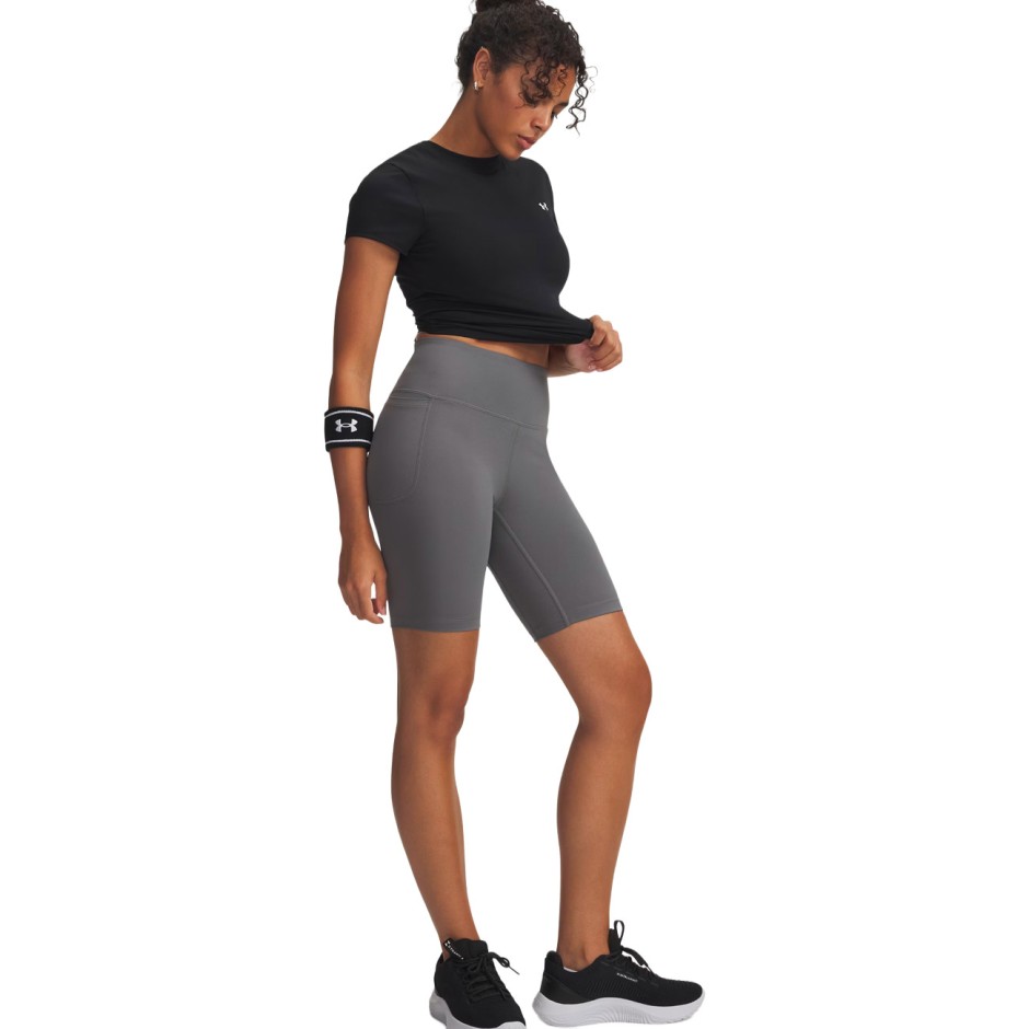 Γυναικείο Ποδηλατικό Κολάν Προπόνησης Ανθρακί - Under Armour Motion EMEA