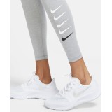 NIKE W NK SWOOSH RUN TIGHT 7/8 CU3116-073 Grey Image 1