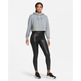 NIKE ONE WOMEN'S SPARKLE 7/8 TIGHTS CU5952-010 Black Image 4