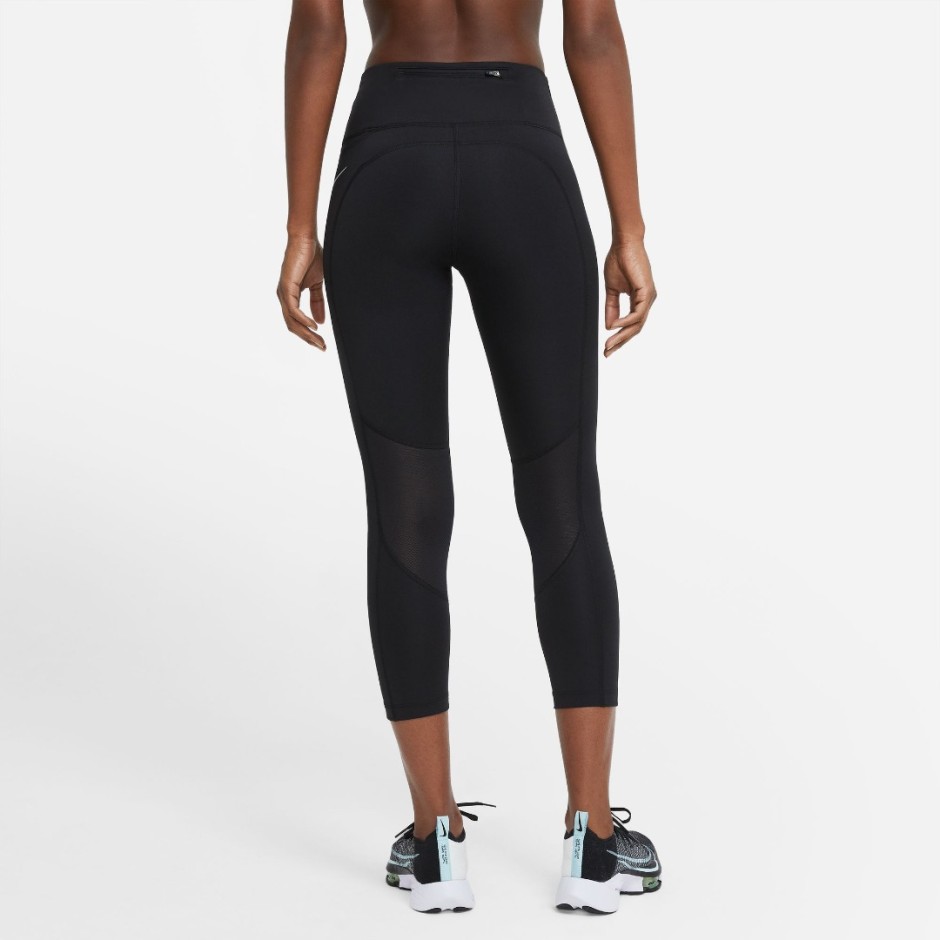 Γυναικείο Κολάν για Τρέξιμο Μαύρο - Nike Fast