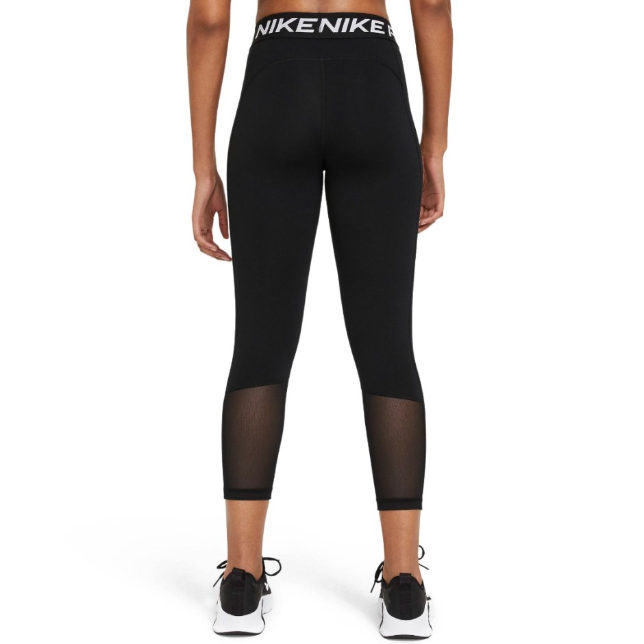 NIKE PRO 365 MID-RISE CROP LEGGINGS CZ9803-013 Black