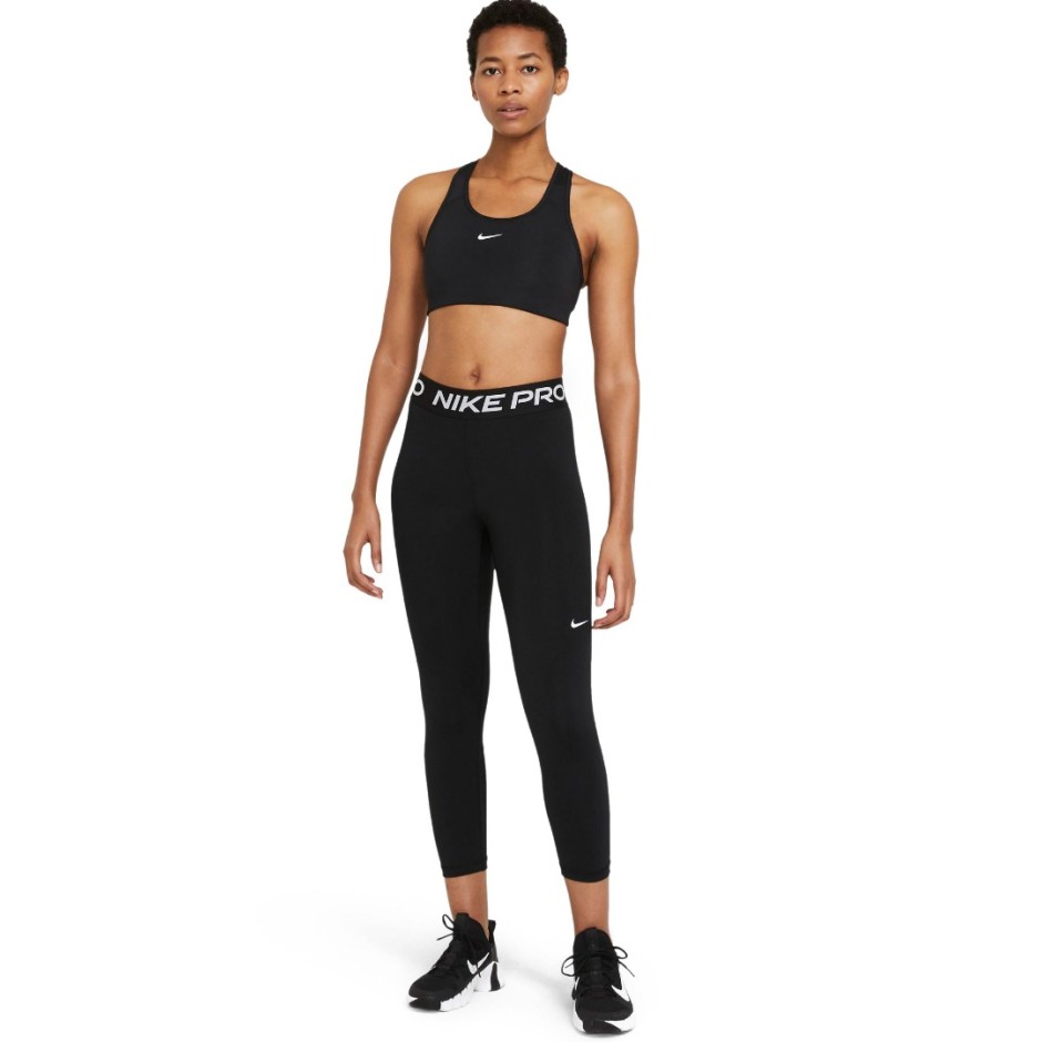 NIKE PRO 365 MID-RISE CROP LEGGINGS CZ9803-013 Black