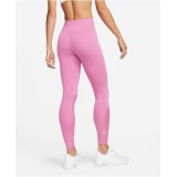 NIKE ONE MID-RISE 7/8 DD0249-665 Pink Image 0