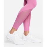 NIKE ONE MID-RISE 7/8 DD0249-665 Pink Image 1