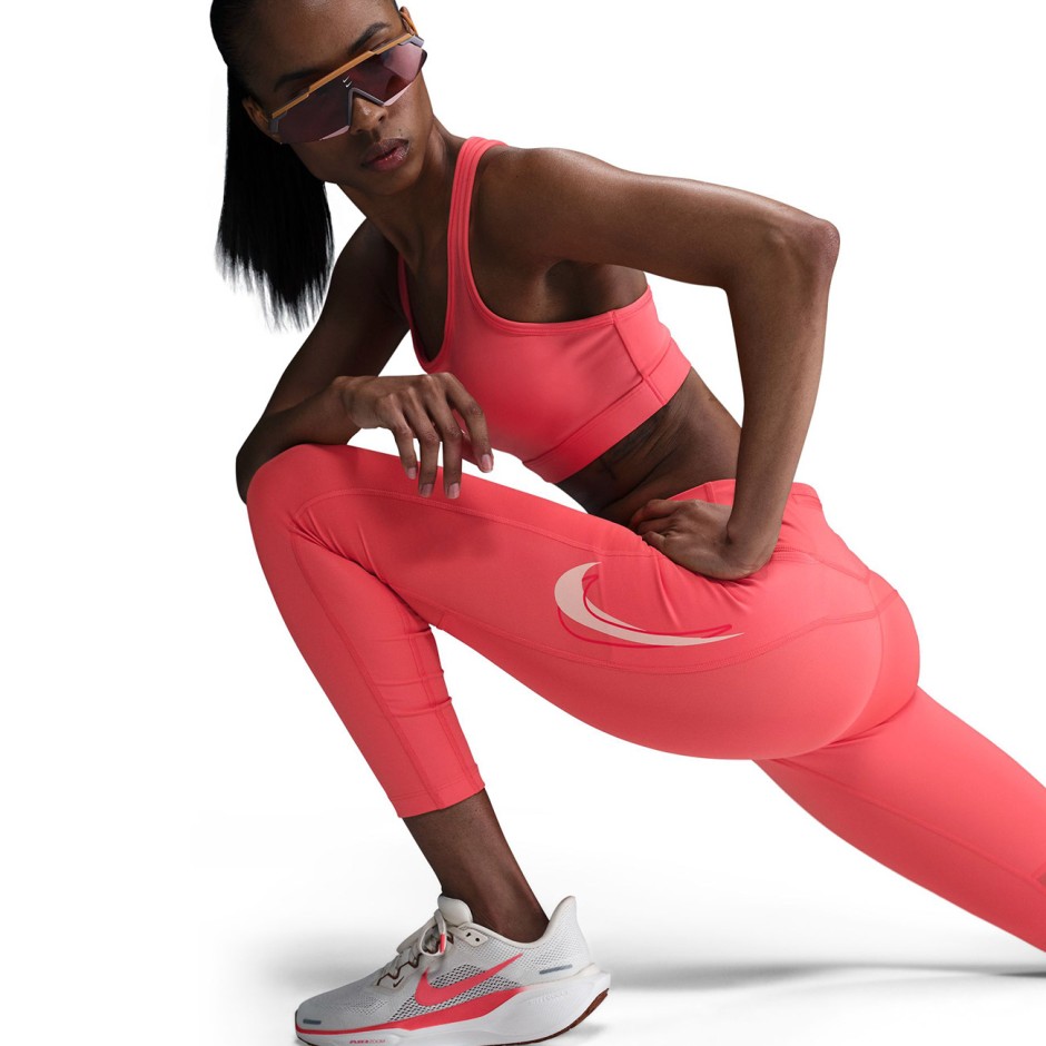 Γυναικείο Κολάν για Τρέξιμο Κοραλί - Nike Fast