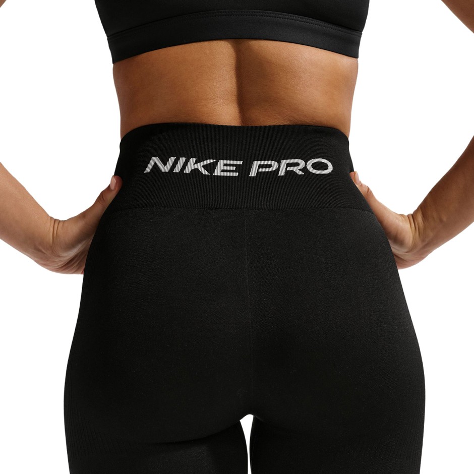 Γυναικείο Κολάν Προπόνησης Μαύρο - Nike Pro Seamless